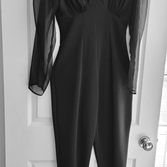 New Vintage Jumpsuit in polyester an lycra. - Picture 5 of 6